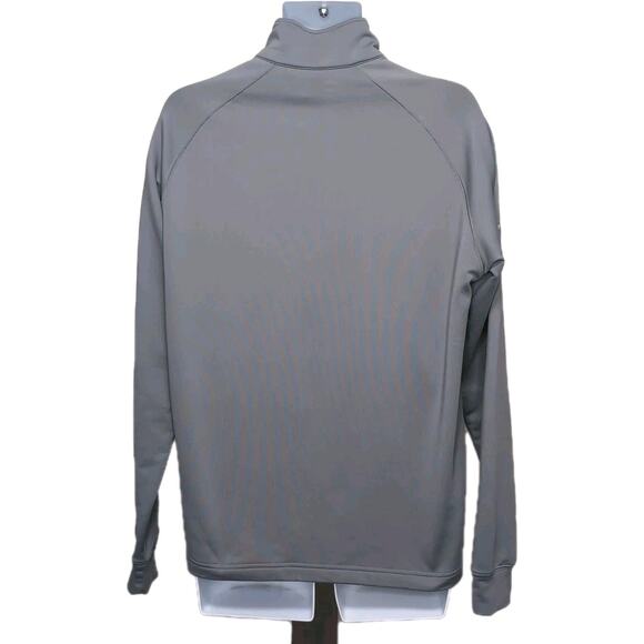 Dunning Golf 1/4 Zip Performance Pullover Mens M Gray Halloween Witch Broom READ - Picture 4 of 15